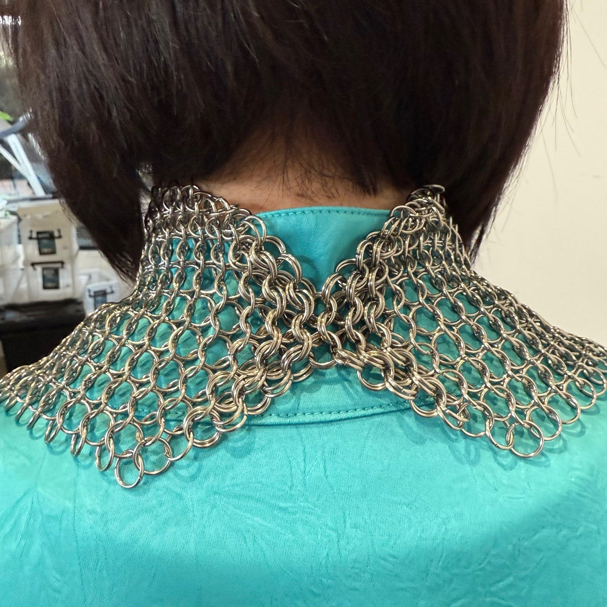 Fidget Scarf Chain Maille Necklace Scarf – Kaiko Fidgets Australia Pty Ltd