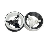 Click It Duo - Black and White Click ASMR Fidget