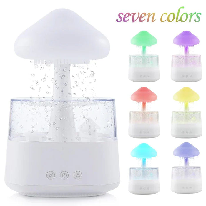 Rain Cloud Aroma Diffuser  - 7 colour night light & sensory light