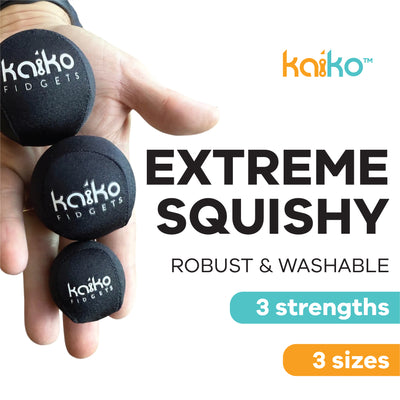 Extreme Squishy by Kaiko - Super Robust Washable Sensory Squish - 3 sizes