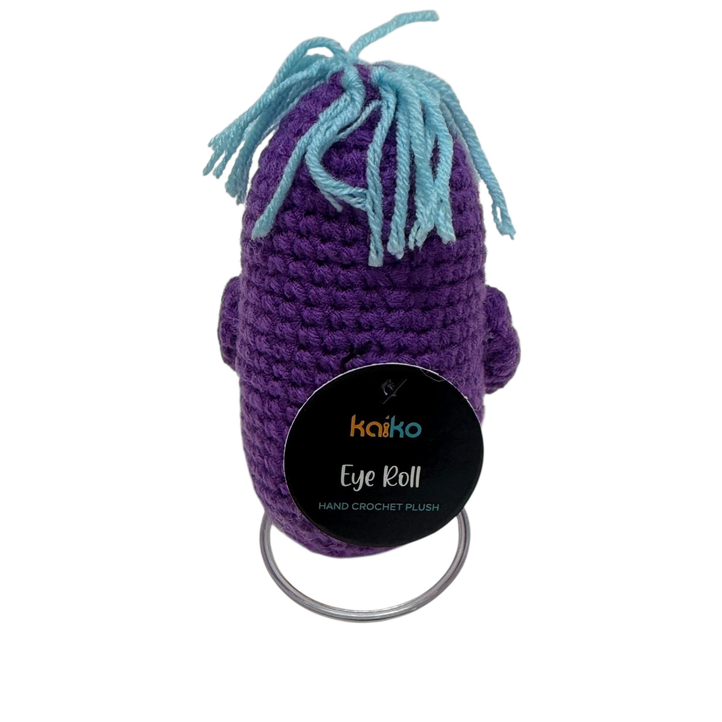 I'm Sorry... Did I Roll My Eyes Out Loud? Critter - Mini Hand Crochet Plush Support
