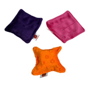Fabric Sensory Fidgets - Set of 3 Robust & Pocket Size Soft Fabric Fidgets