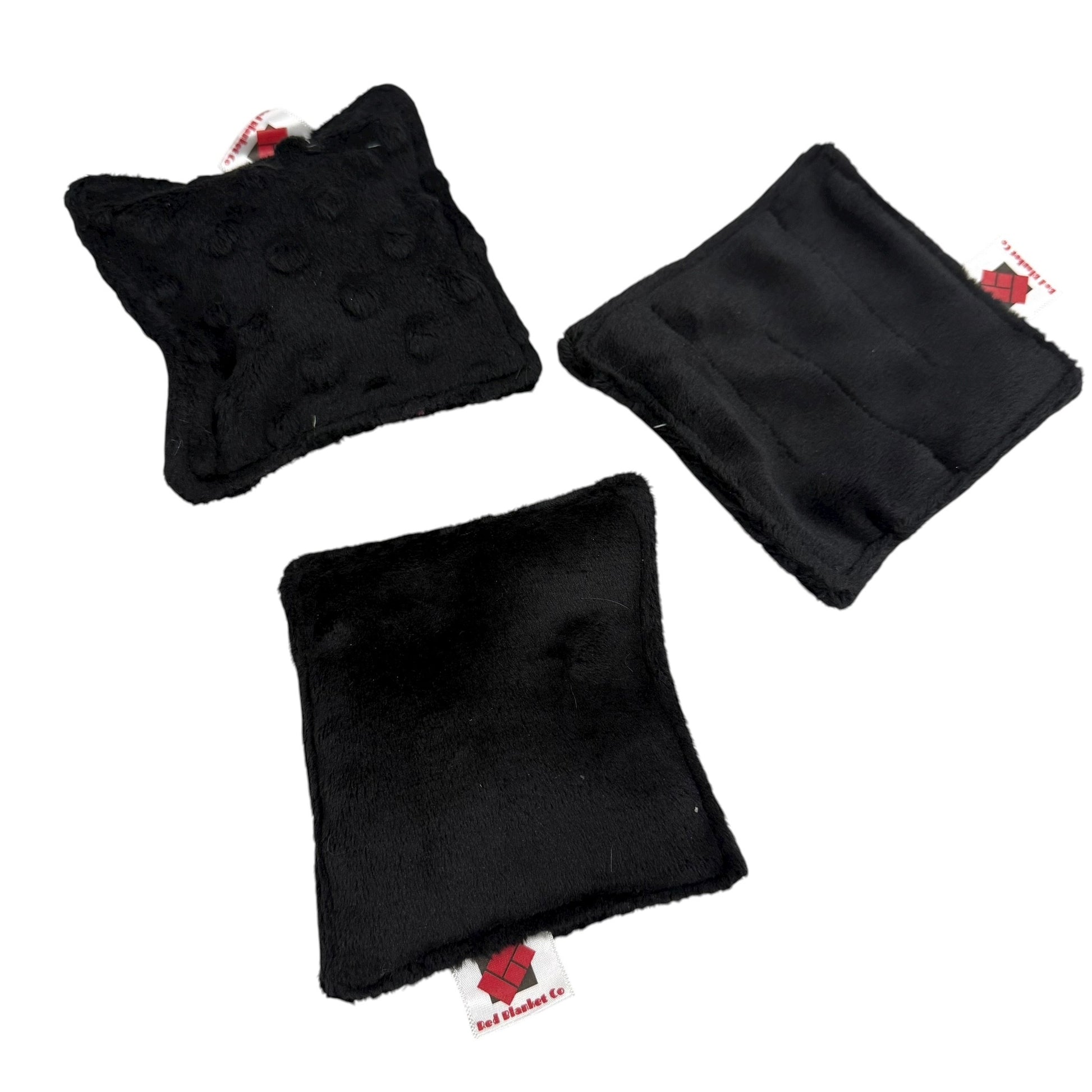 Fabric Sensory Fidgets - Set of 3 Robust & Pocket Size Soft Fabric Fidgets