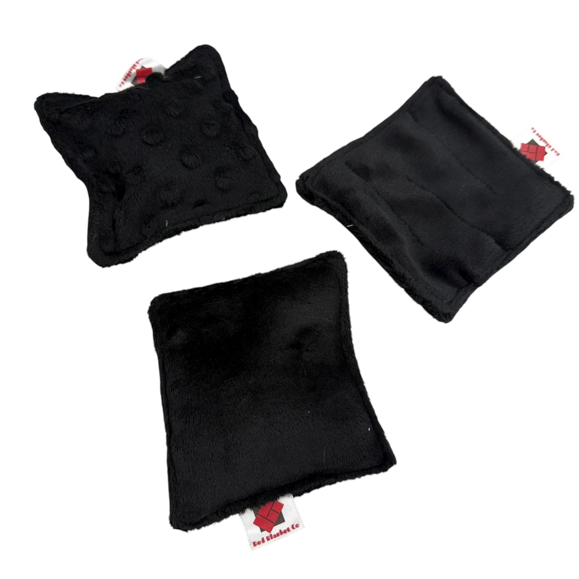 Fabric Sensory Fidgets - Set of 3 Robust & Pocket Size Soft Fabric Fidgets