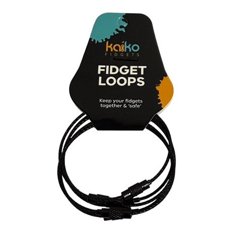 Fidget Loops by Kaiko - set of 5 detachable loops for storing fidgets