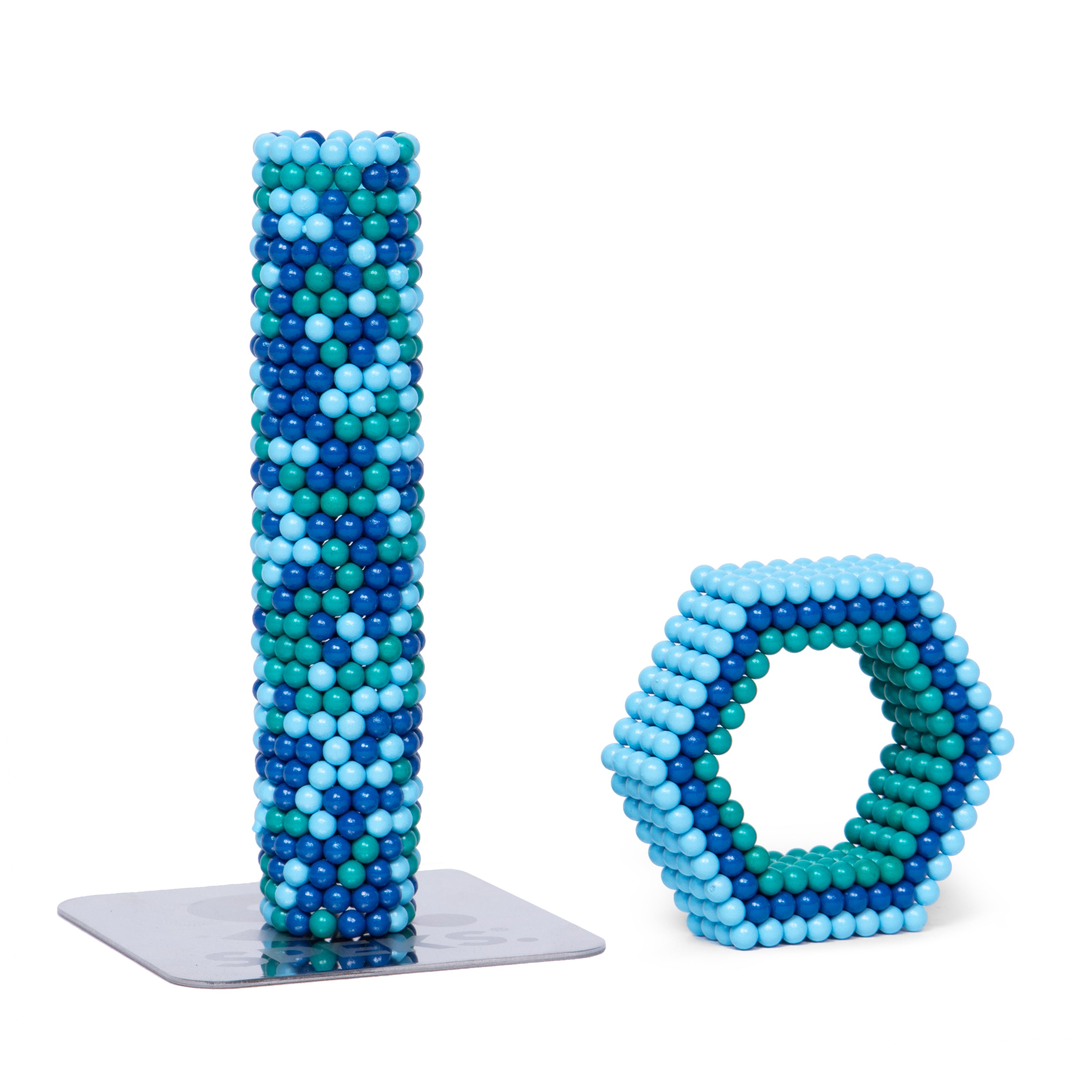 Speks Blue Gigabyte Pixel Mini Magnet Balls