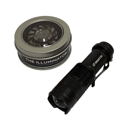 The Illuminator (UV light reacting) Weighted GLOW Spinner - 100 grams