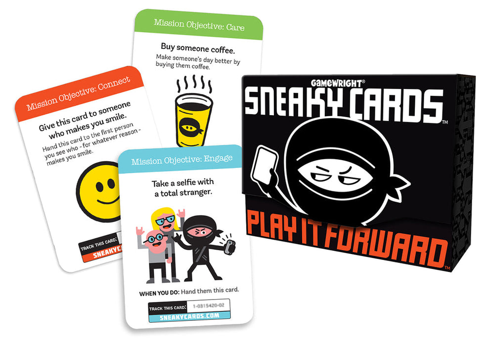 Gamewright SNEAKY CARDS - Original (Black)