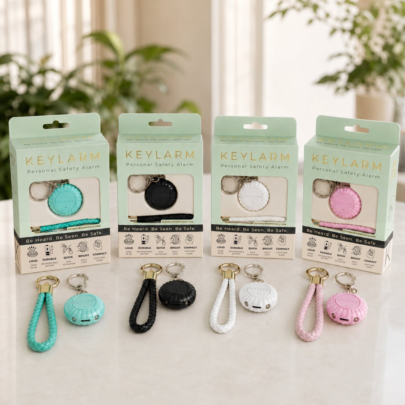 KEYLARM personal safety alarms lifestyle group image