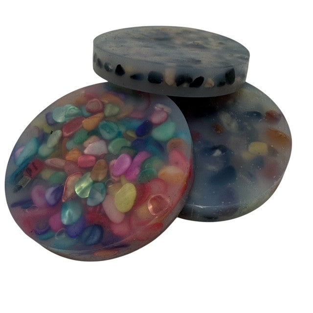 Mixed Up Naturals Pick 'Em Stack - : 3 Pack - Crystal, Shell & Stone