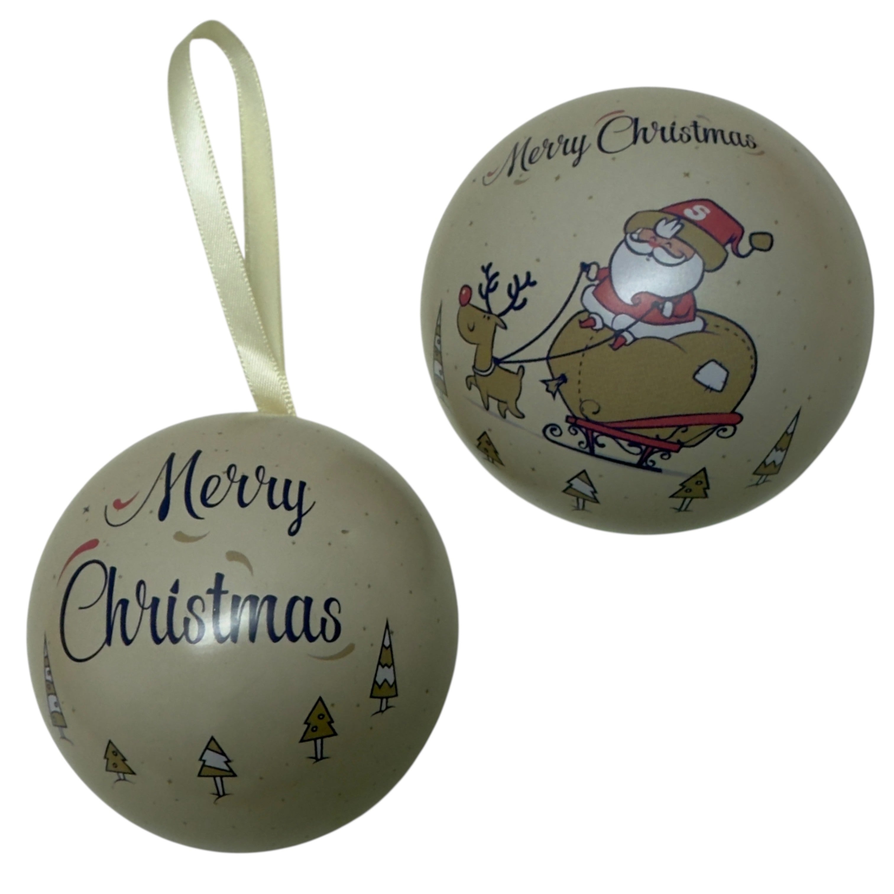 Christmas Ball Gifting Tins - Contents Sold Separately