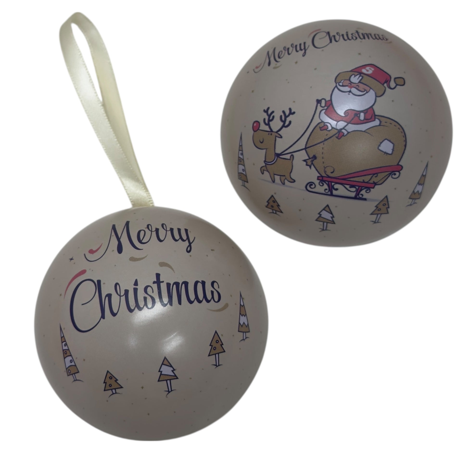 Christmas Ball Gifting Tins - Contents Sold Separately