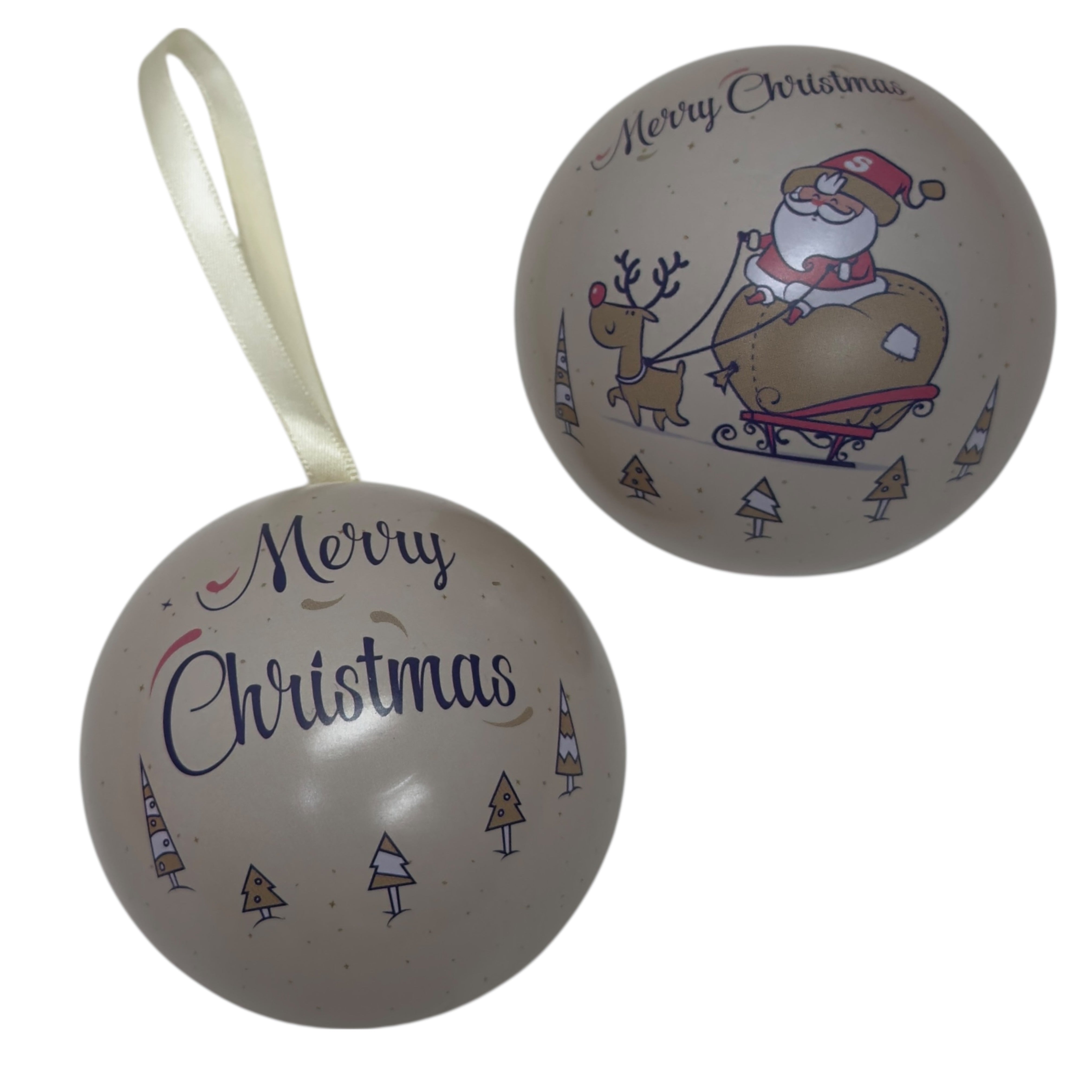 Christmas Ball Gifting Tins - Contents Sold Separately