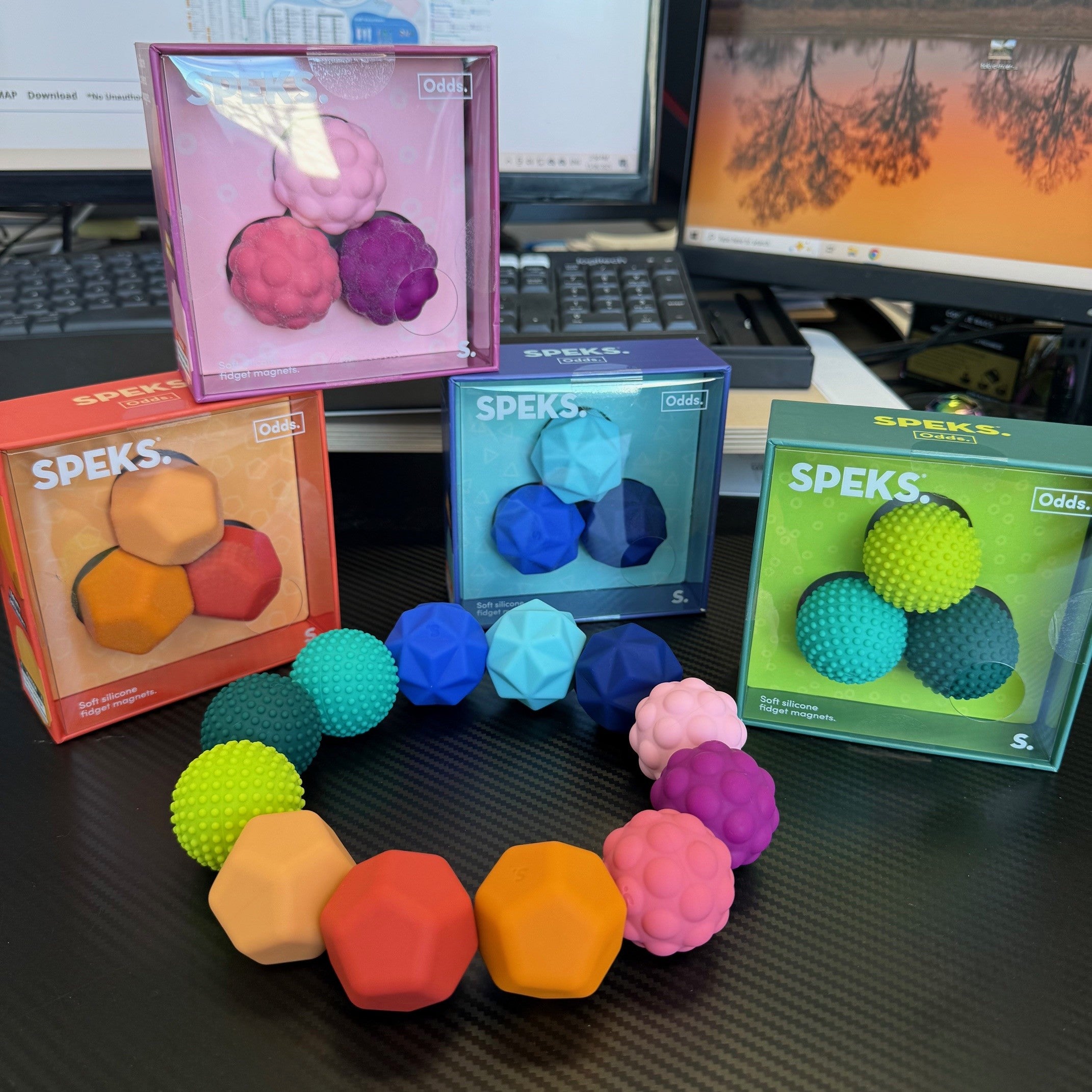Speks Odds Silicone Magnets - Silent Fidget and Sensory Support