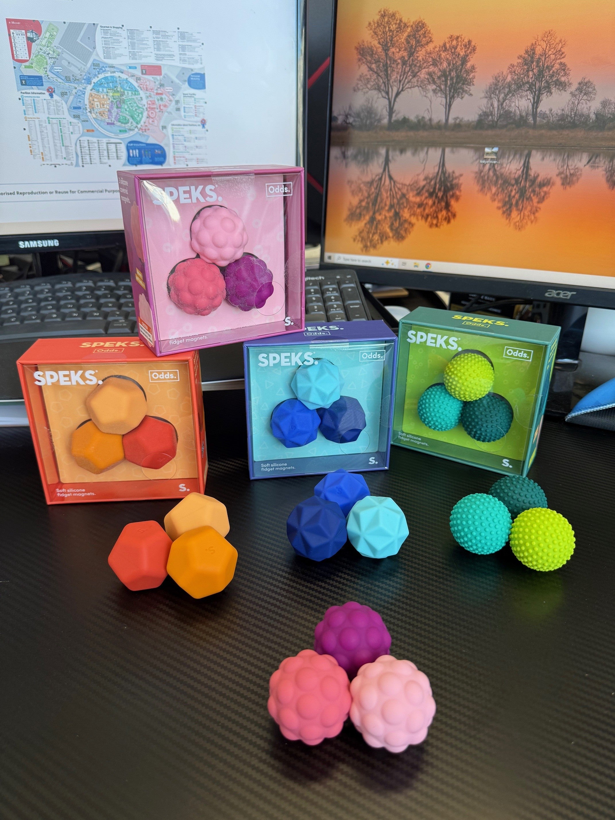 Speks Odds Silicone Magnets - Silent Fidget and Sensory Support
