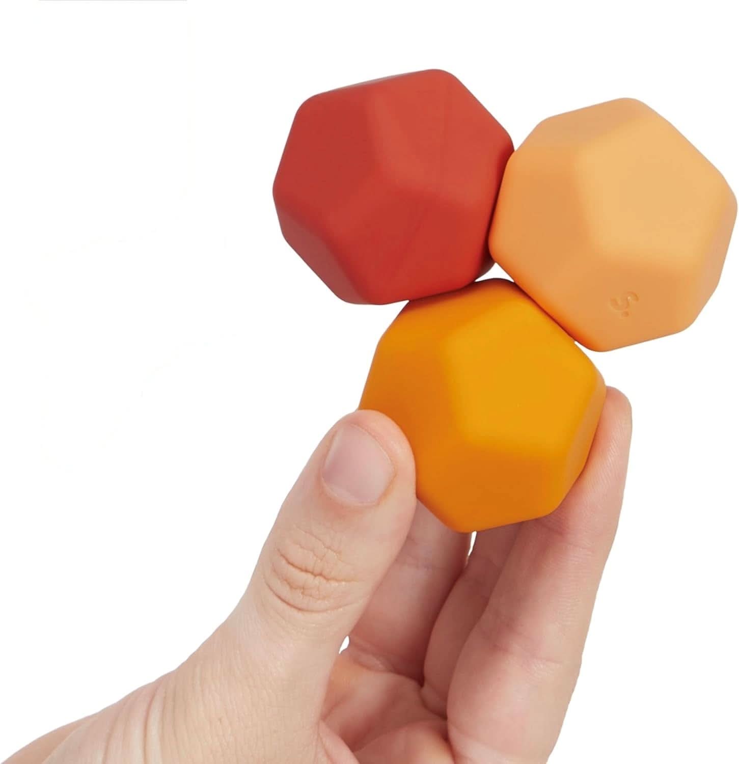 Orange Planes Speks Odds Silicone Magnets