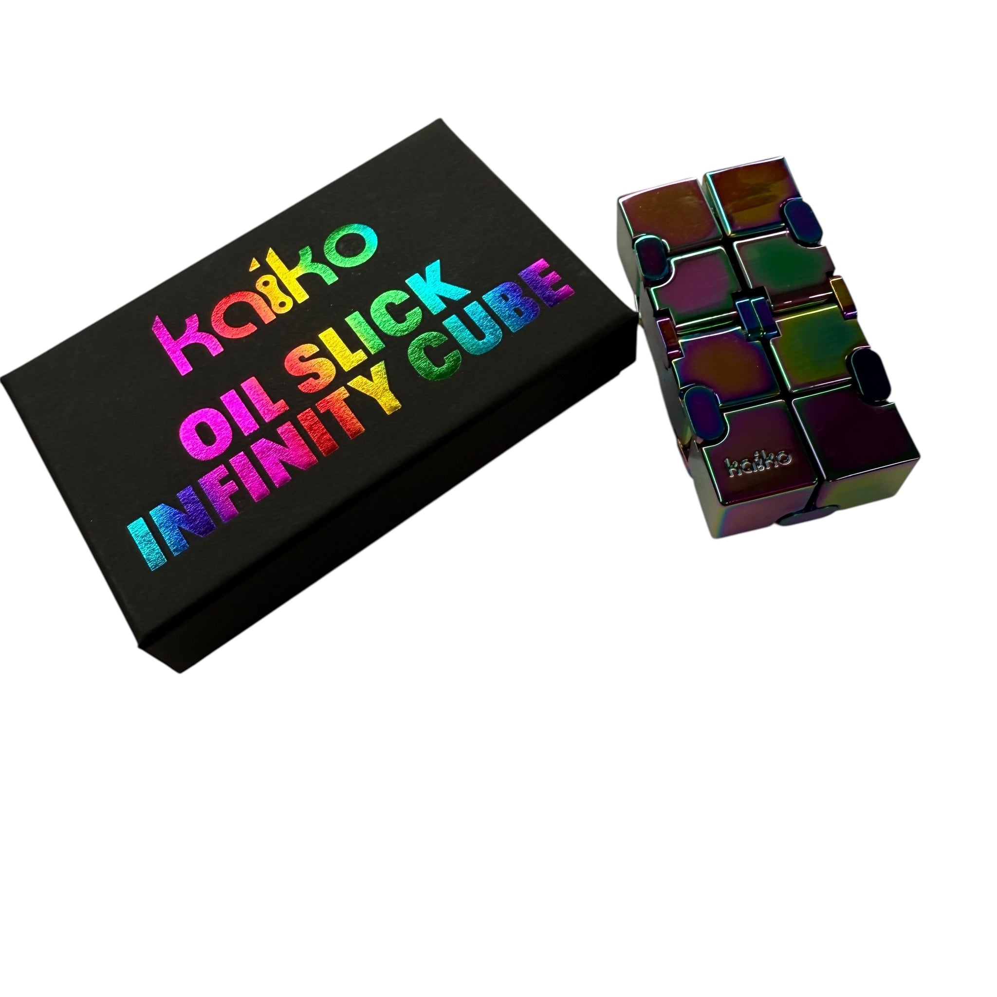 Infinity Silver Cube Infinity Cubes — Kaiko Fidgets Australia Pty Ltd