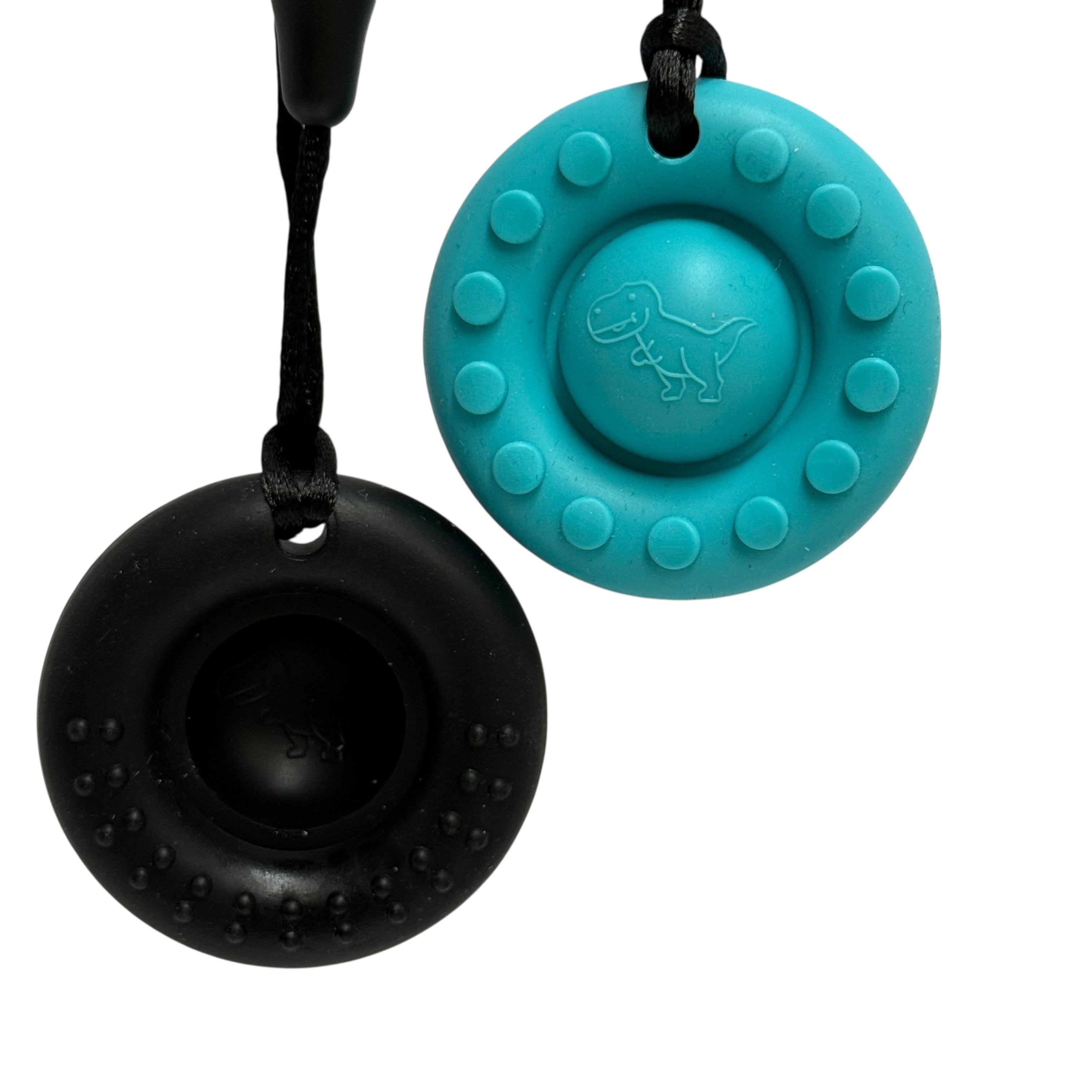 Silicone Pop It Necklace - Sensory Tool & Chew Support