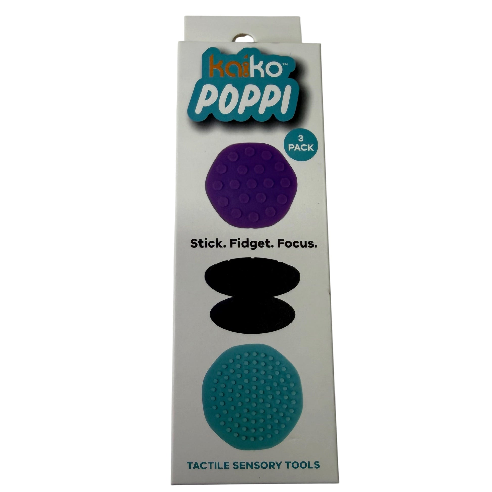Kaiko POPPI tactile sensory tools retail packaging