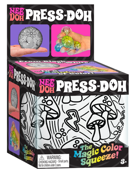 Press-Doh Magic Colour Squishy by Nee Doh