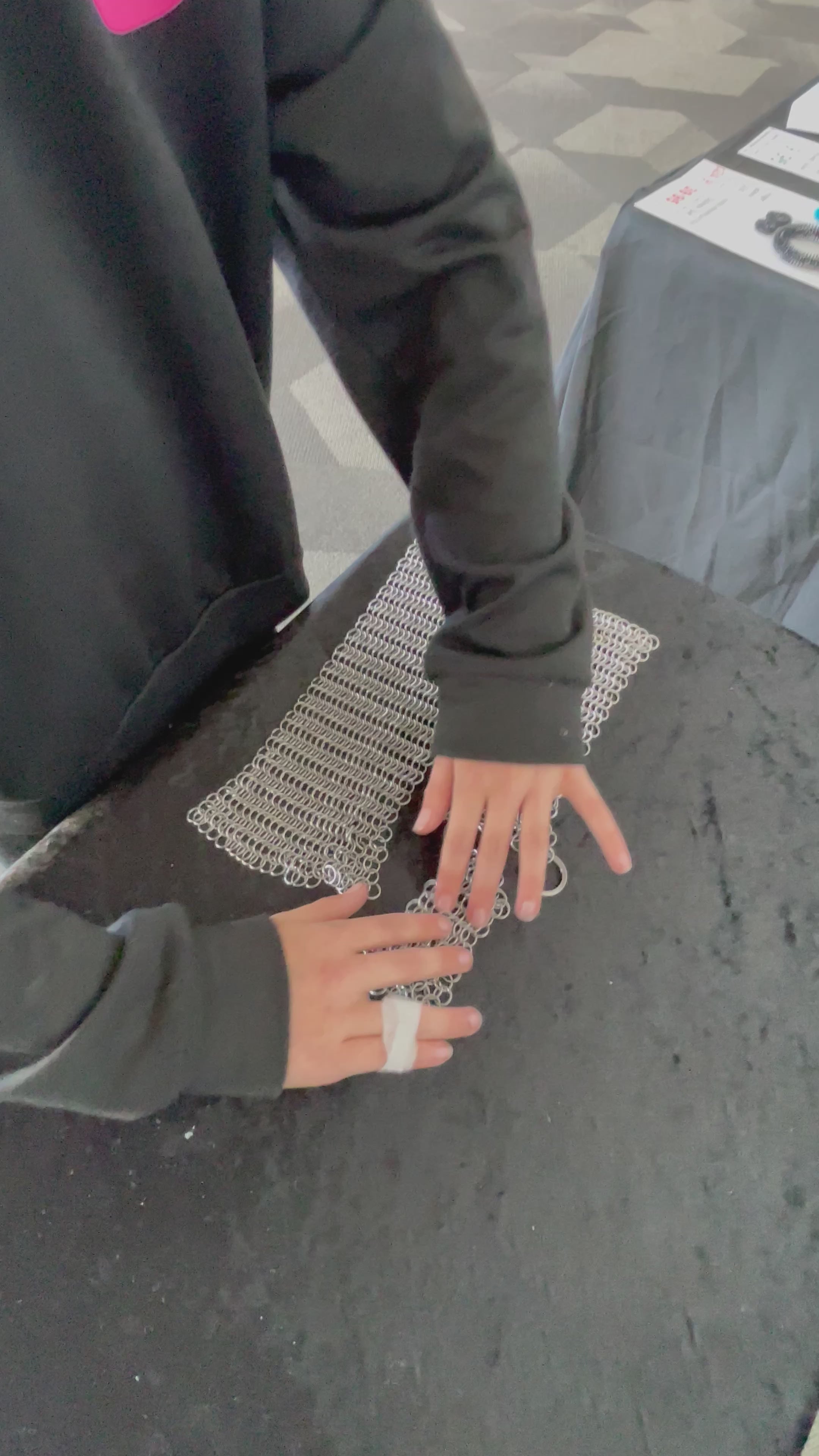 Load video: Chain Maille Trio - Set of 3 sizes