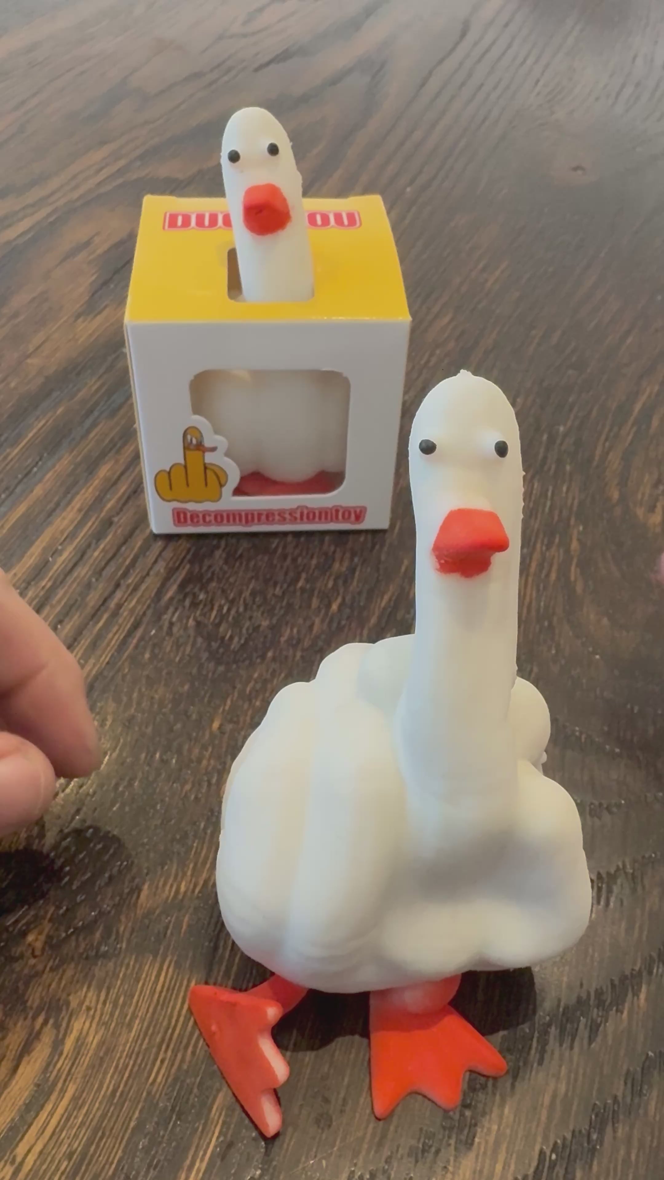 Load video: Duck You! Hilarious Squishy