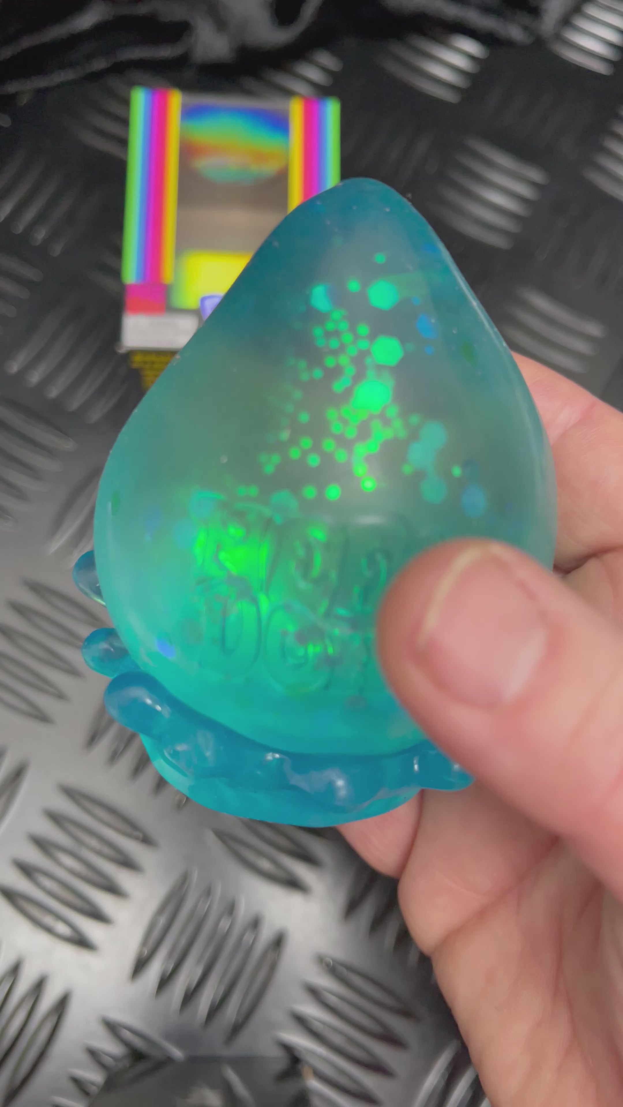 Load video: Dream Drop Nee Doh Squishy &amp; Peeling Support