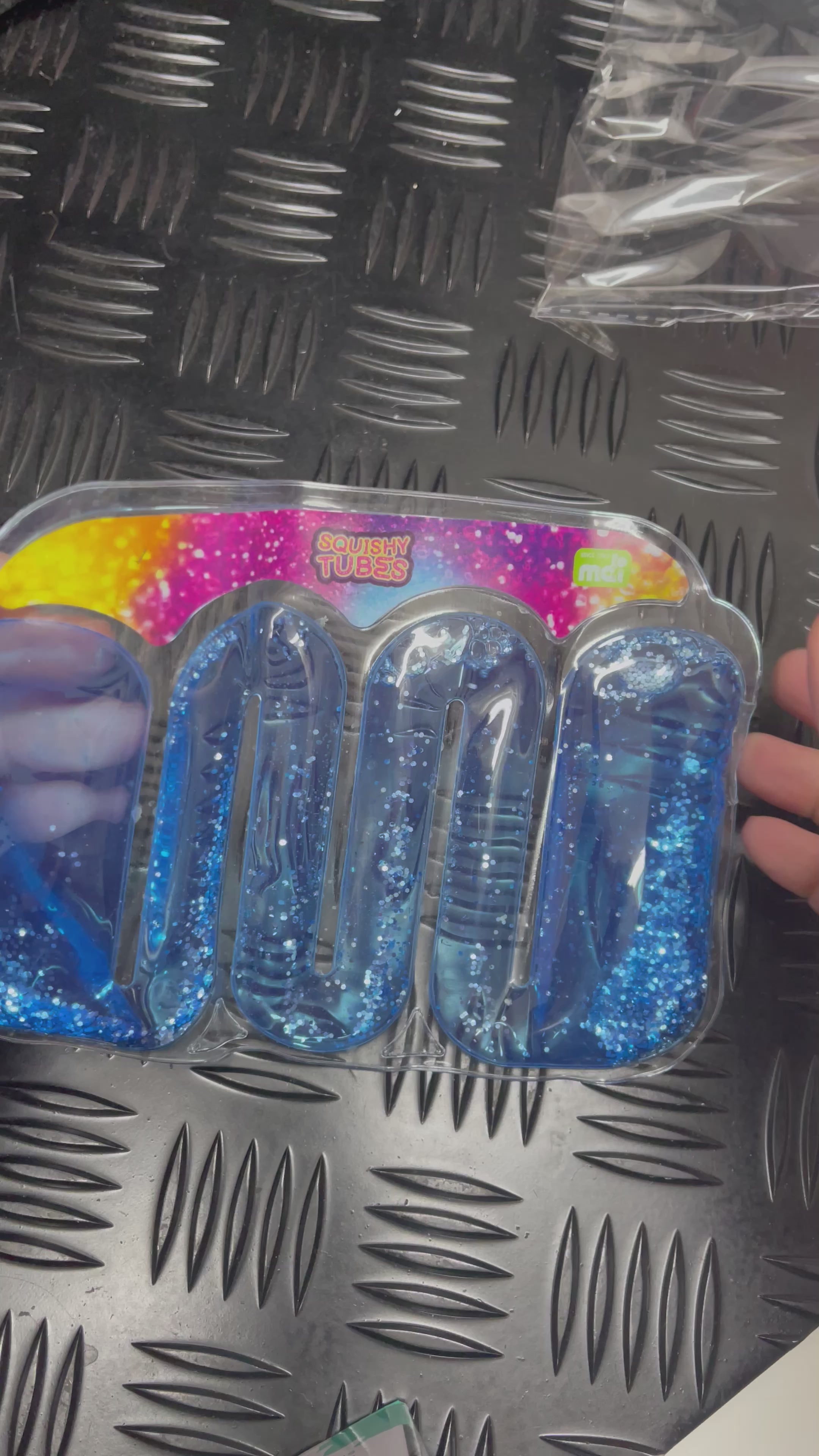 Load video: SQUISHY TUBES  - Glitter Whirl