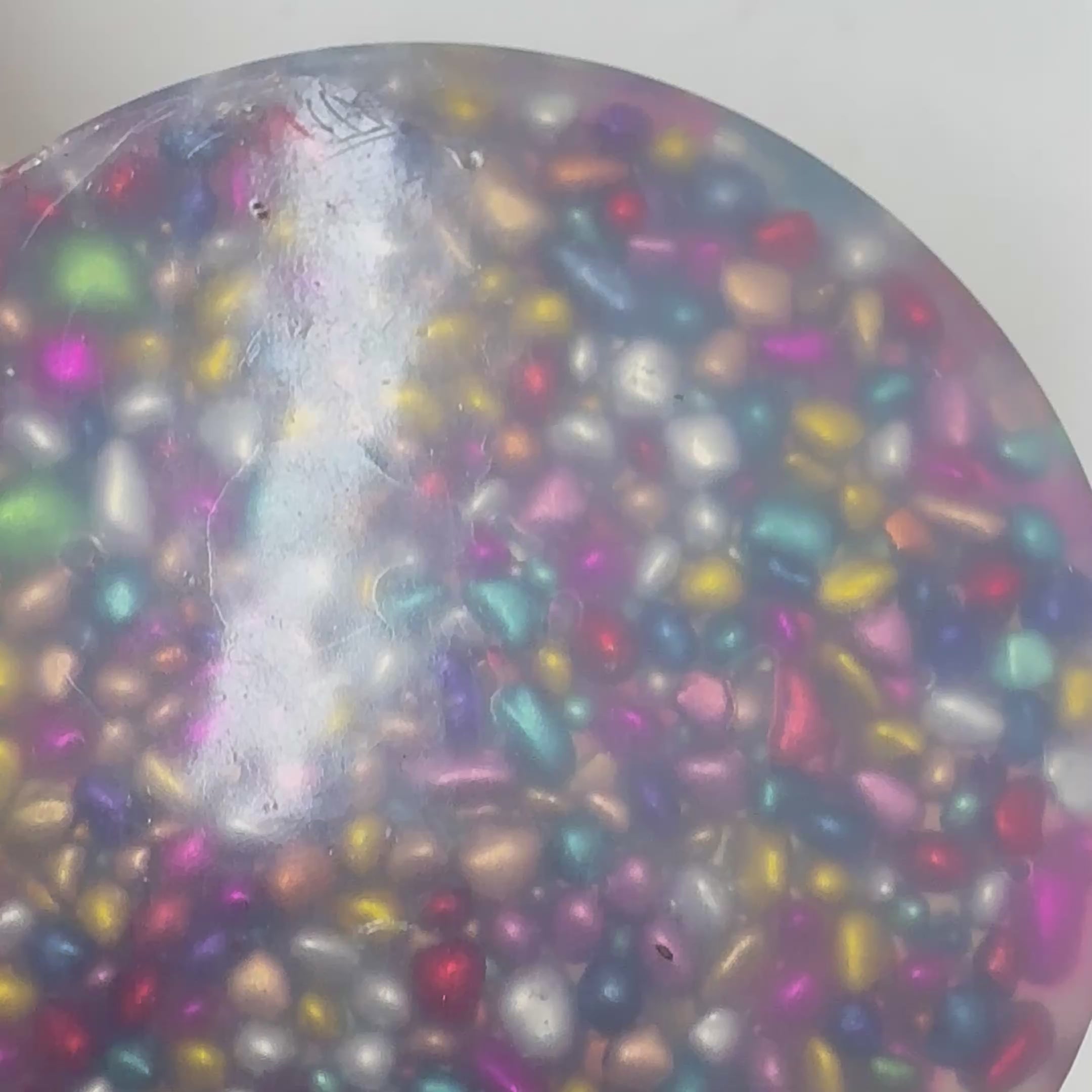 Load video: Pebble Pick ‘Em Stack - pack of 3 natural painted stone discs - Picking &amp; Popping Support