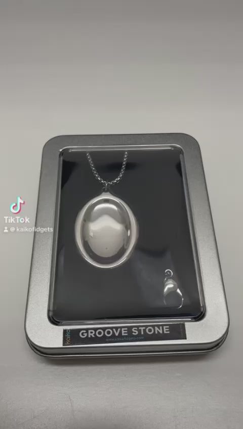 Load video: Groove Stone  - Dual Support Necklace &amp; Key Chain