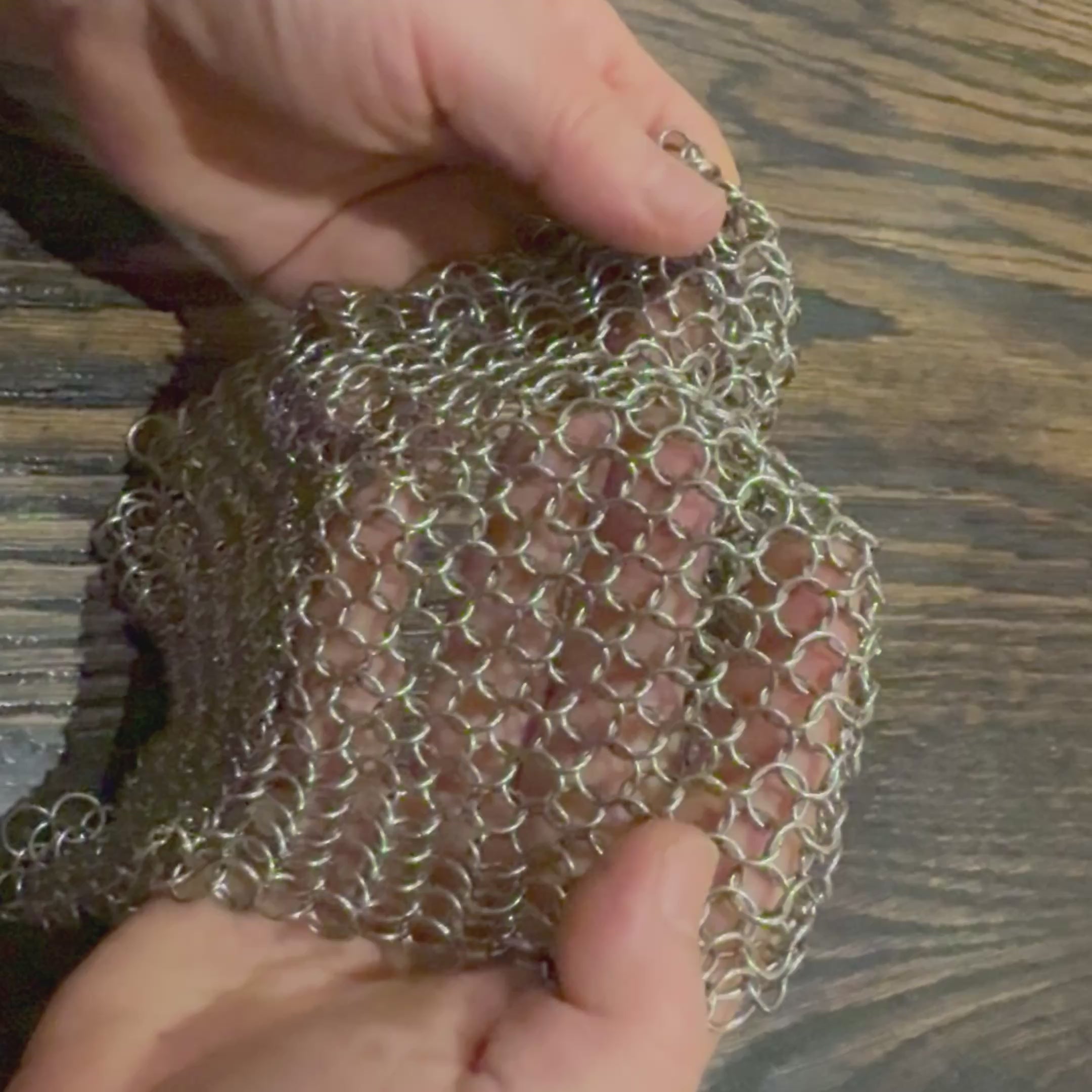 Load video: Chain Maille Sensory Sheet