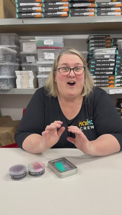 Load video: Pick &#39;Em Starter Set - Kaiko Picking, Popping &amp; Hair Pulling Support