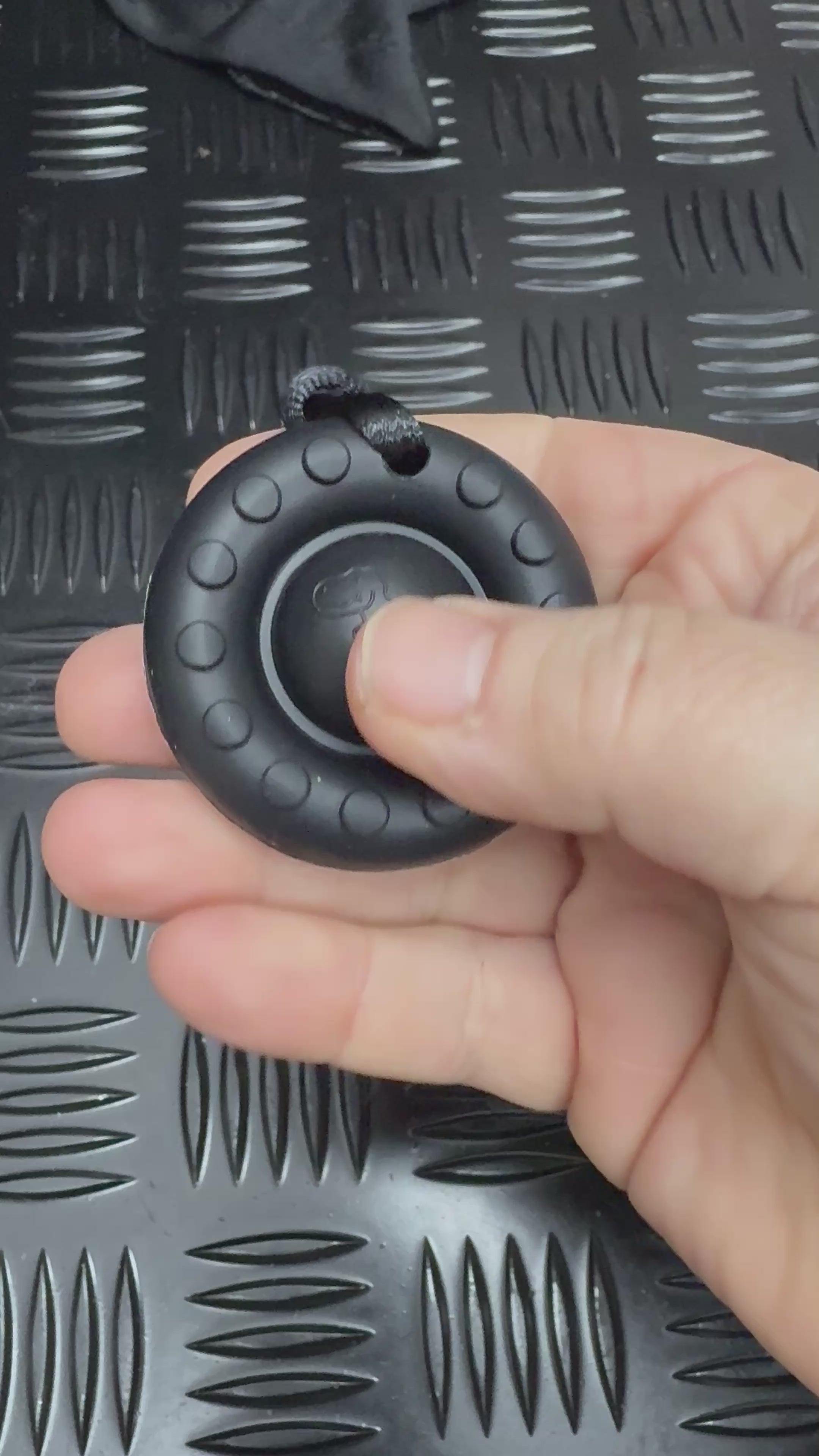 Load video: Silicone Pop It Necklace - Sensory Tool &amp; Chew Support