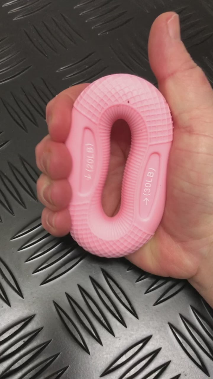 Load video: Fidget &amp; Grip Exerciser Rings