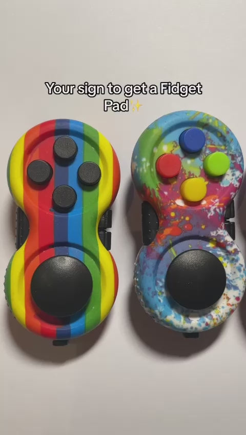 Load video: Gamer Fidget Pad