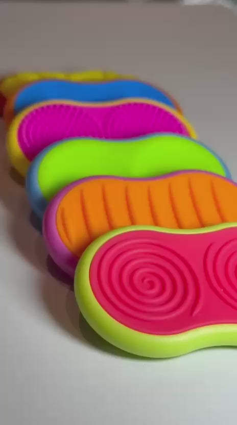 Load video: Mag Sliders - Six Interchangeable Magnetic Textured Pad Fidgets