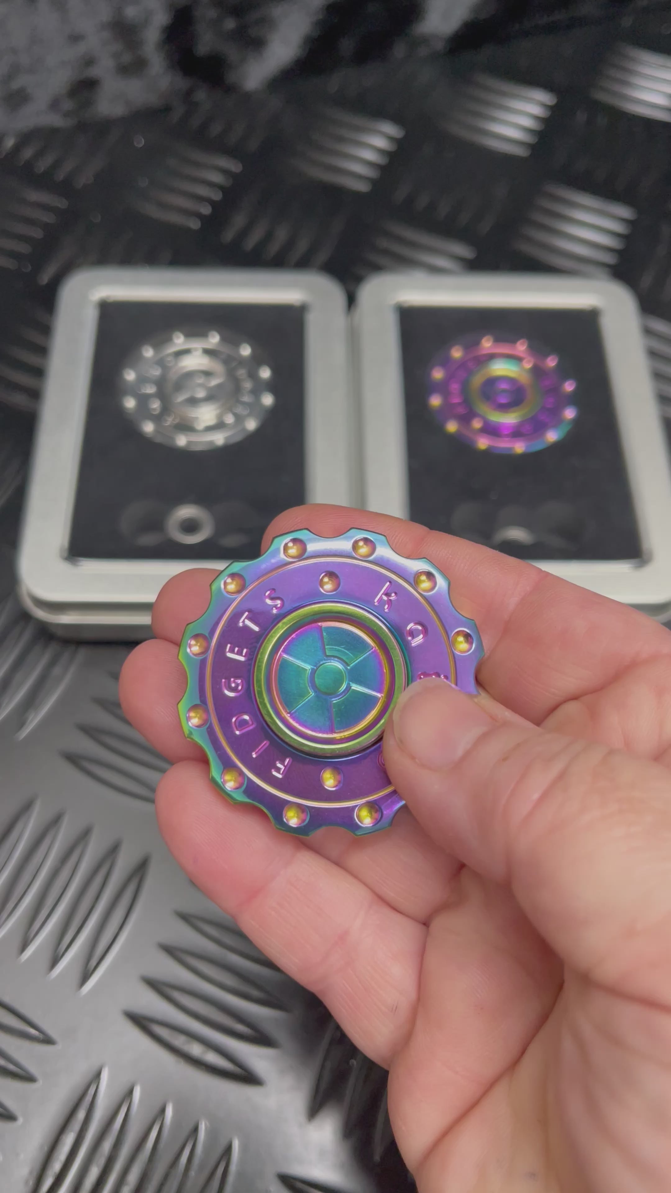 Load video: The Haptic Spinner - Dual Function by Kaiko