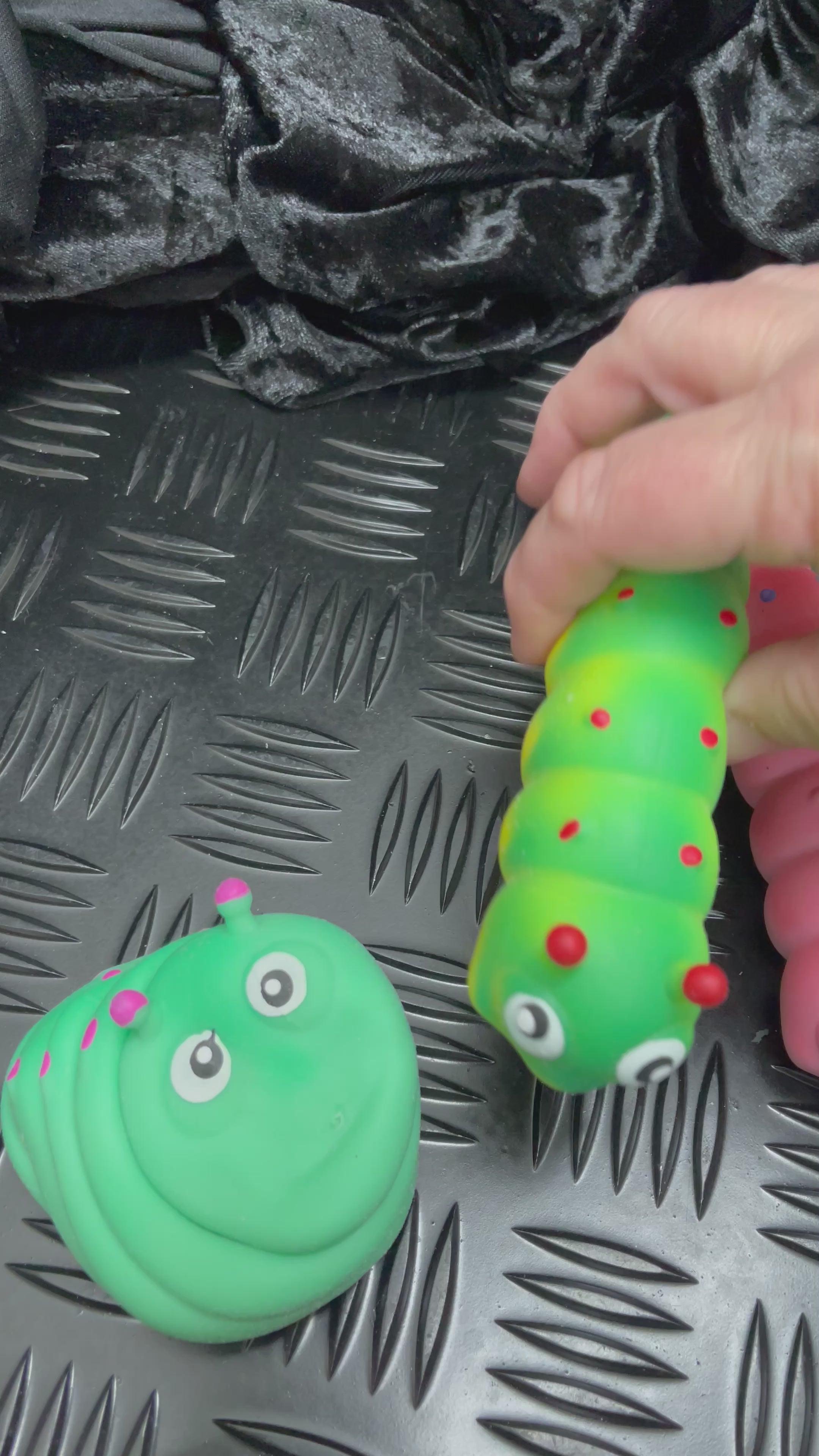 Load video: Slugga the weighted Sand Filled Squishy by Kaiko