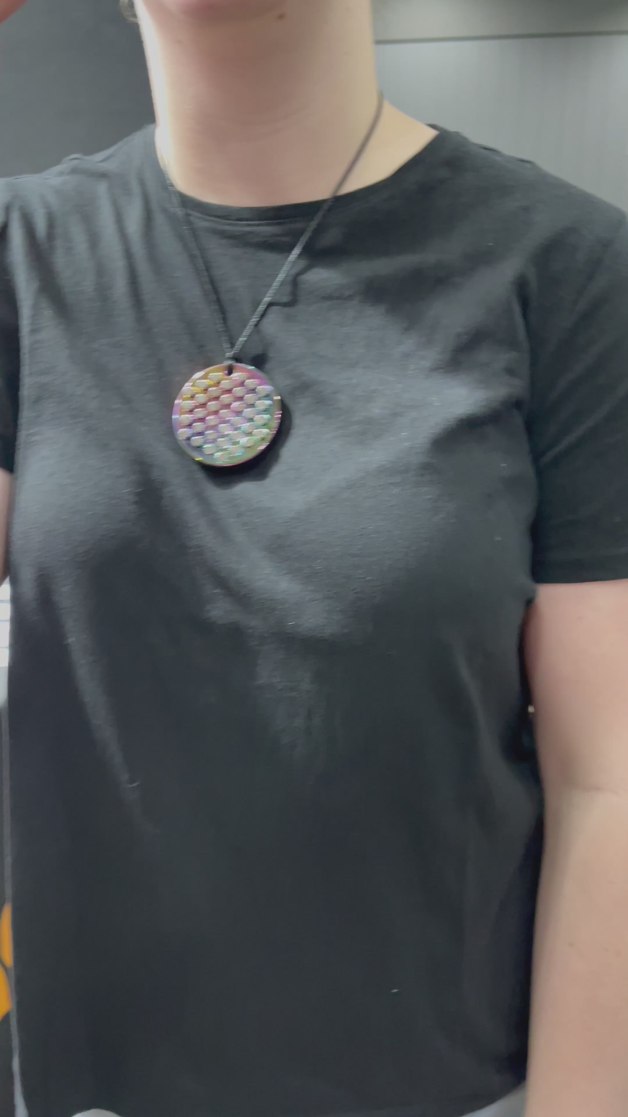 Load video: Necklace Hailstorm - Unisex