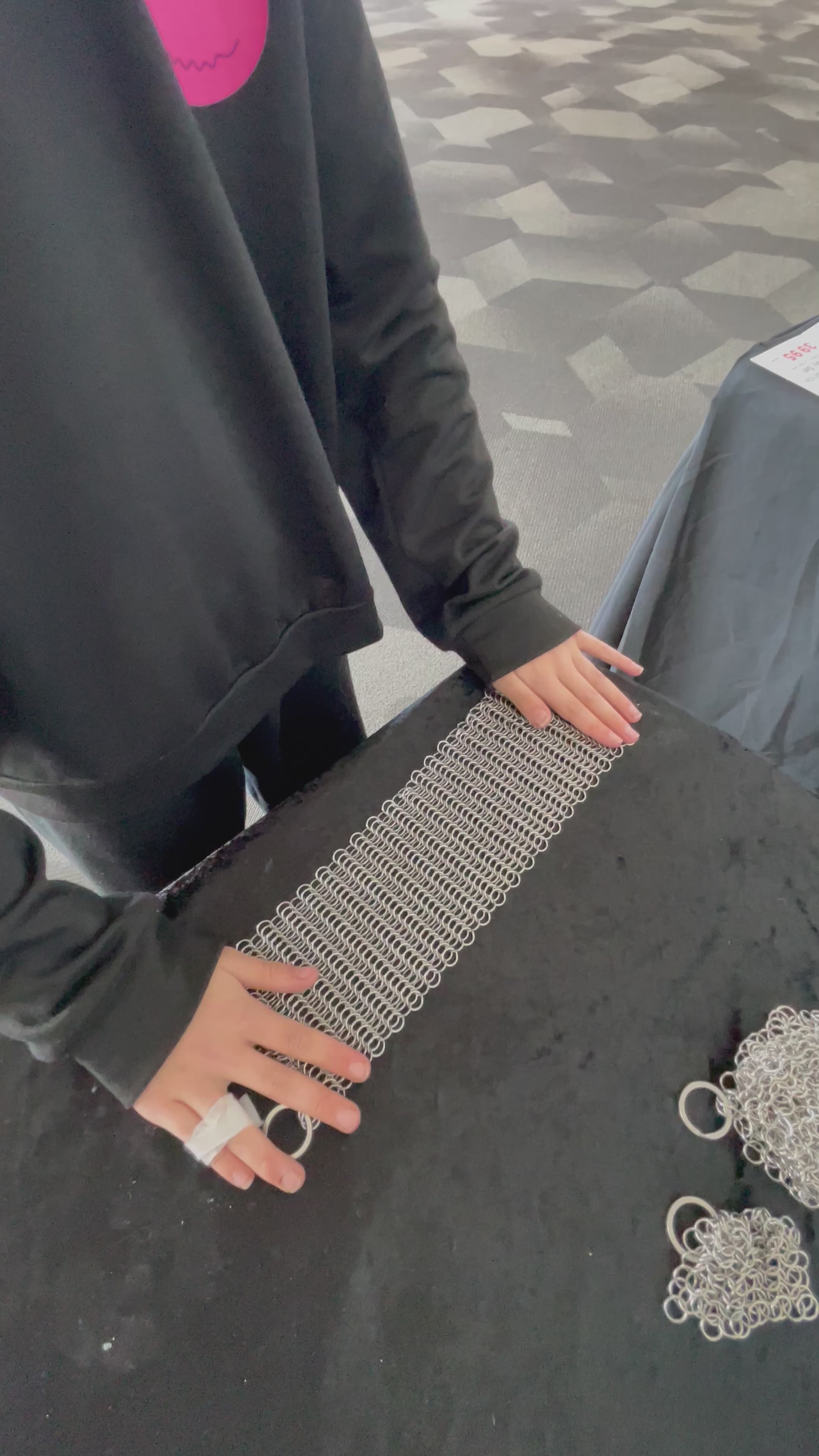 Load video: Chain Maille Trio - Set of 3 sizes