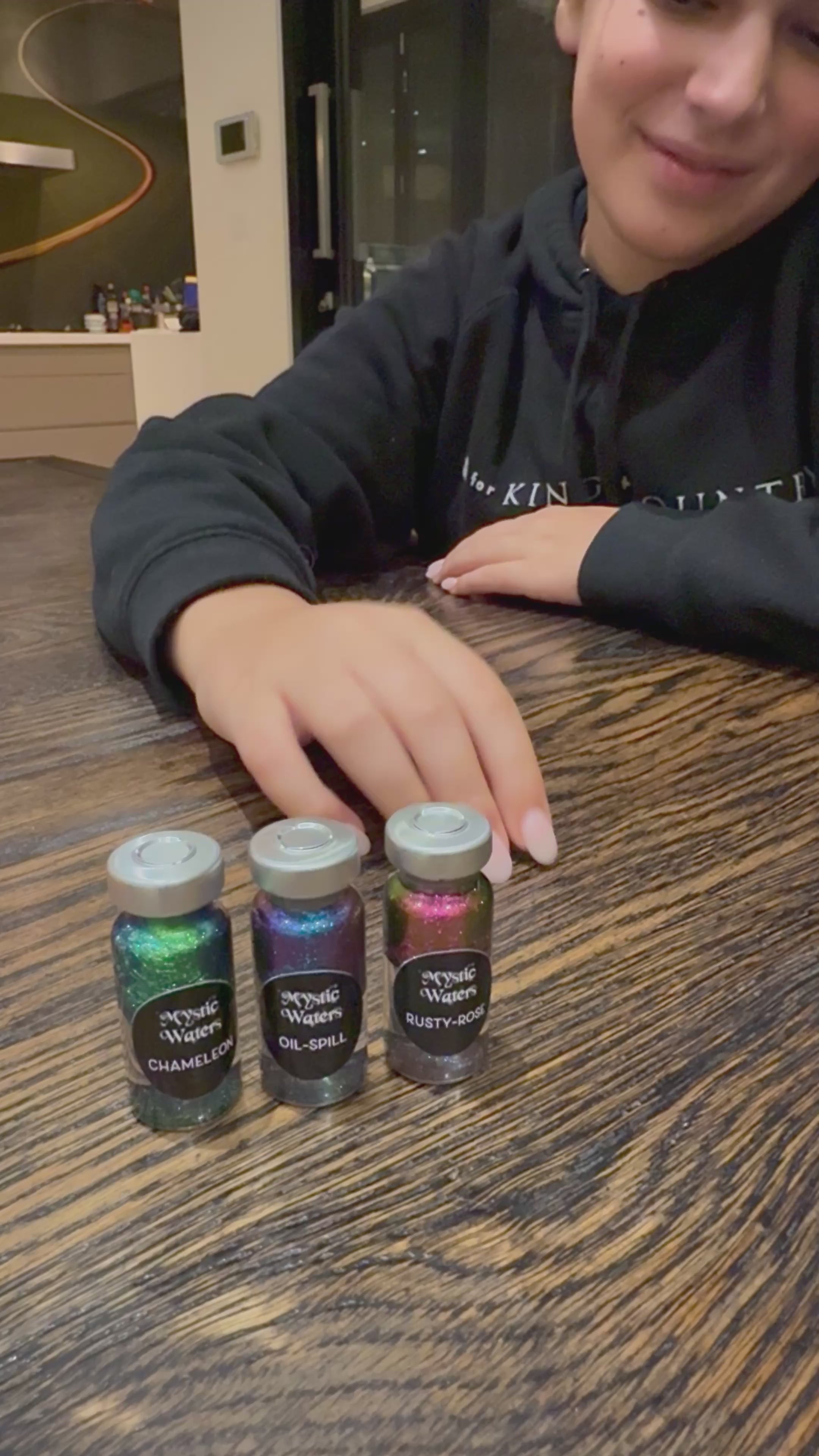 Load video: Mystic Waters Mini Calm Bottles in Storage Case