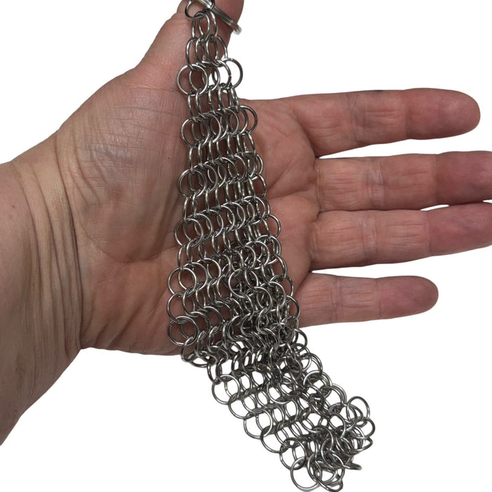 Rhomboid Hand Crafted Chain Maille Keyring