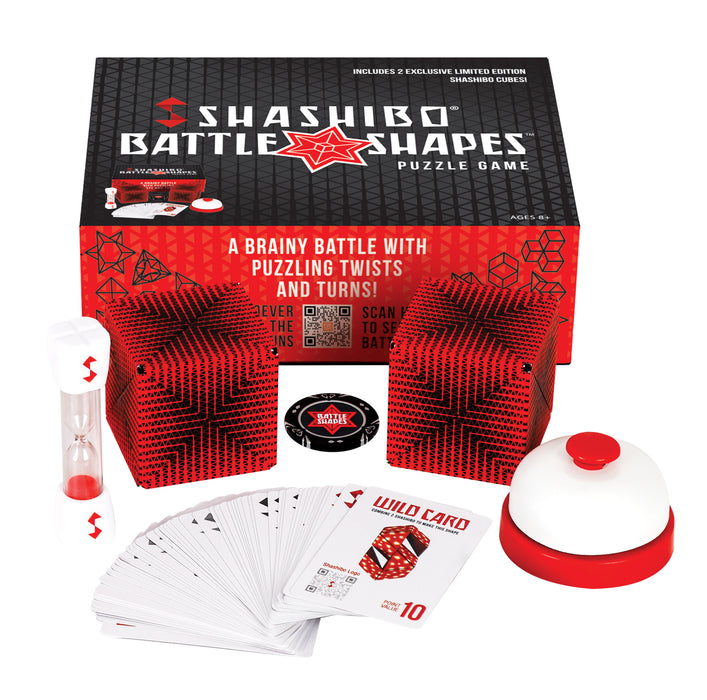 Shashibo Battle Shapes Game with 2 Limited Edition Shashibo Cubes