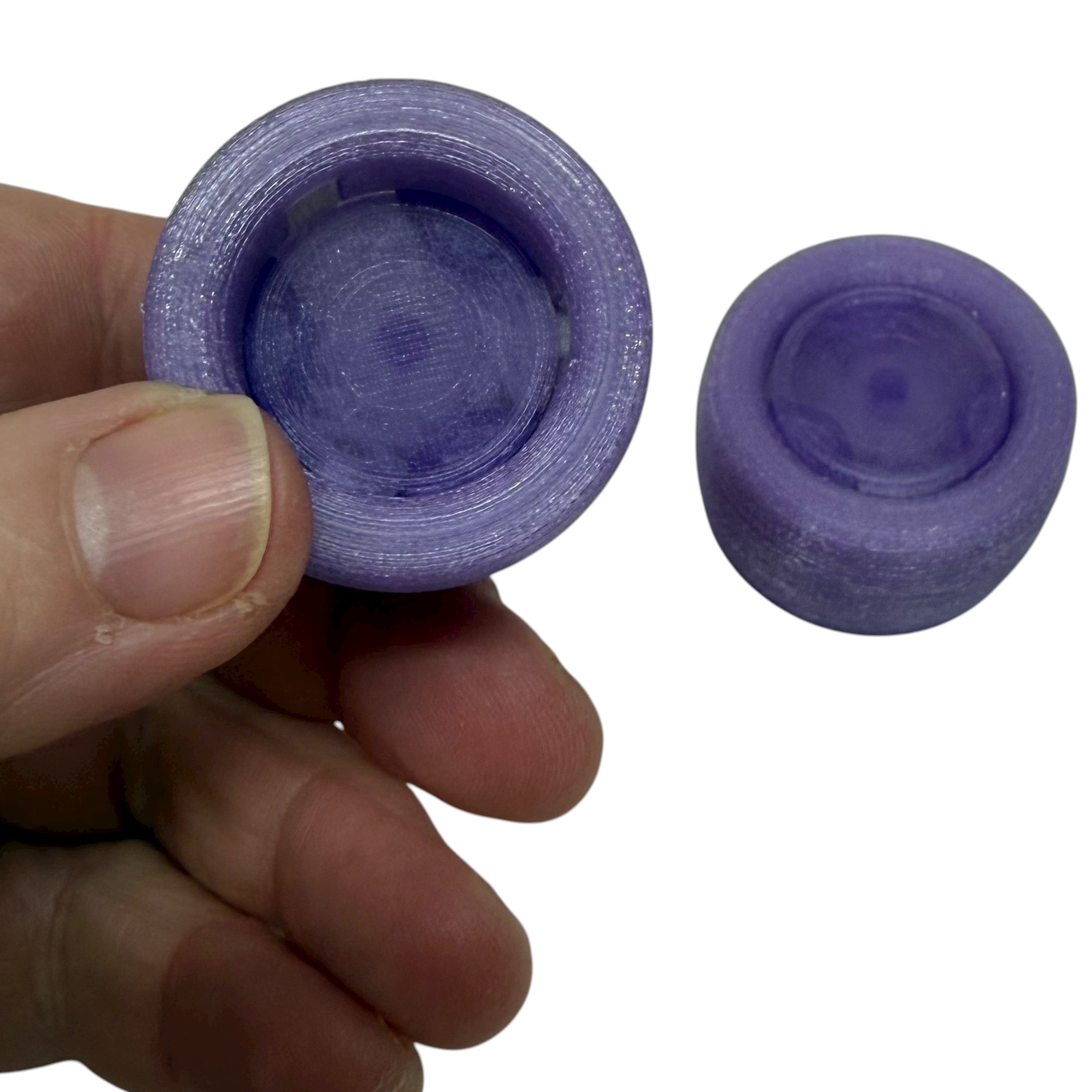 Purple Single Button - ASMR Fidget