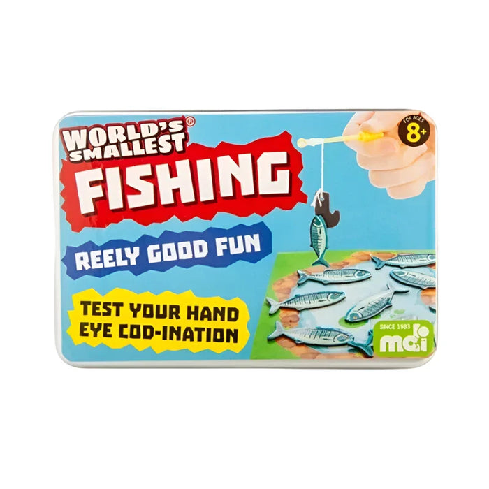 'World's Smallest' Fishing Set Game