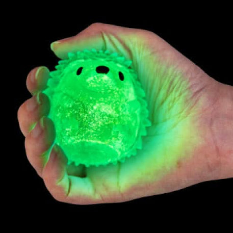 Smooshos Super Squeeze glow-in-the-dark Echidna — supplier image 3