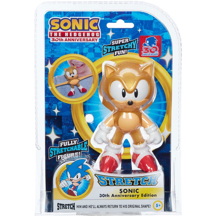 Stretch Armstong Mini Sonic Hedgehog  - Classic Blue Sonic or Gold Sonic