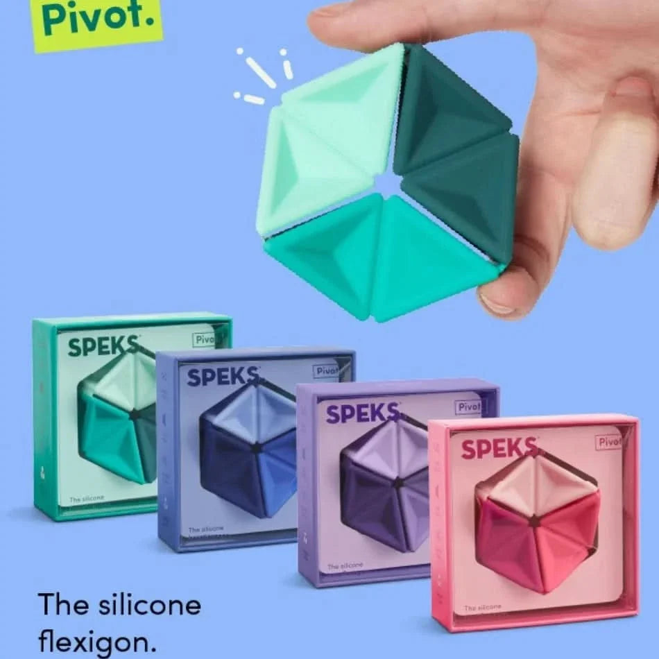 Pivot Silicone Flexagon by Speks