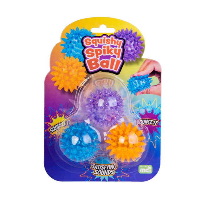 Squishy Spiky Ball - 3 pack