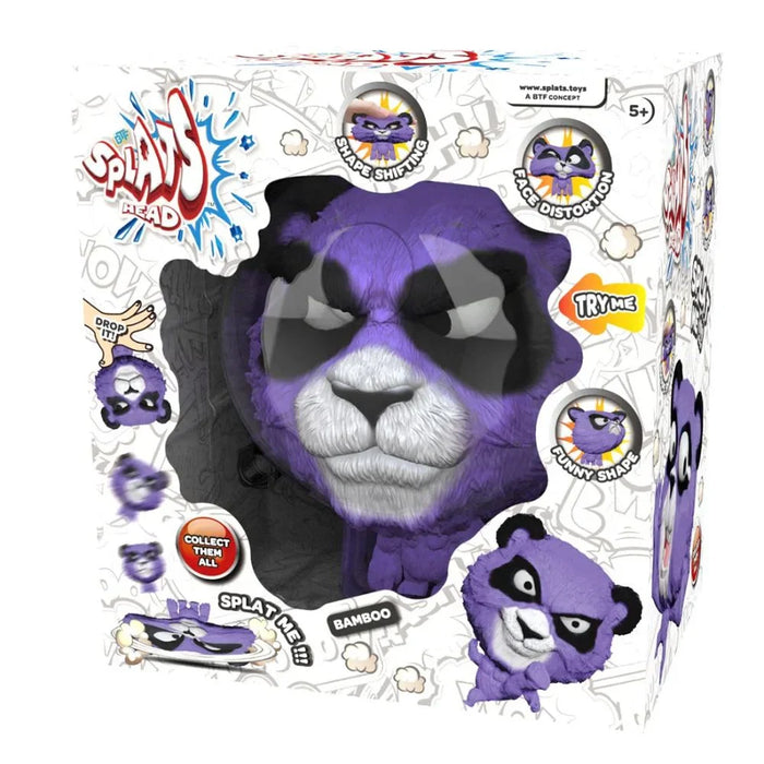 BAMBO-  SPLATS HEAD  Purple Tiger